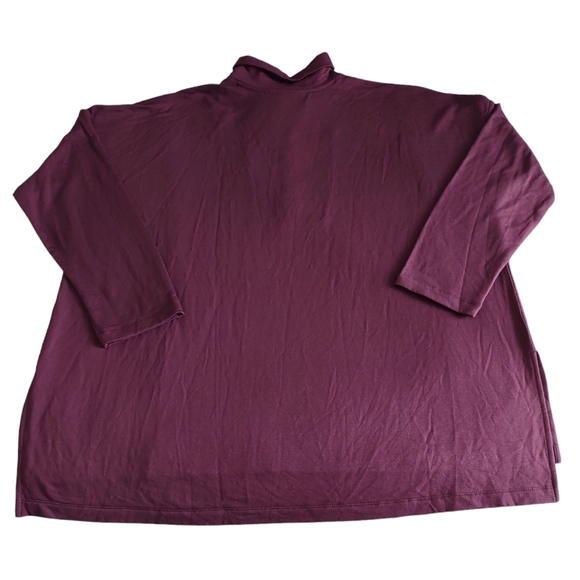 NWT Pure J. Jill XL Tranquility Fleece in Acai - Picture 2 of 13